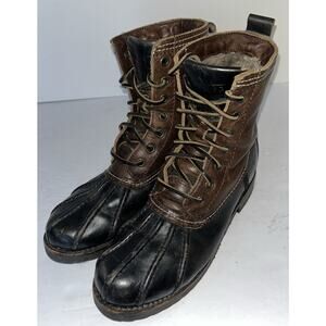 FRYE Veronica Duck‎ Brown Leather/Shearling Boot Woman’s Size 6